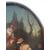 Grande dipinto olio su tela scuola italiana XVII secolo scena mitologica