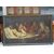 Monumentale dipinto olio tela datato 1751 scuola spagnola Deposizione di Cristo