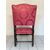 Trono seggiolone in noce . Bologna XVIII secolo