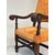 Trono seggiolone capotavola . Modena XVII secolo