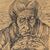 Giuseppe Migneco (Messina 1903 - Milano 1997) - La cartomante.