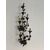 Applique Capodimonte cinque luci . Inizio XX secolo