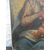 Dipinto olio su tela scuola italiana del XVII secolo Maria che allatta al seno