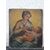 Dipinto olio su tela scuola italiana del XVII secolo Maria che allatta al seno