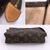 LOUIS VUITTON Pochette Vintage in Tela Col. Marrone Trousse de Toilette S