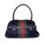 GUCCI Borsa a Mano in Tela Col. Nero Horsebit 1955 Chain M