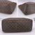 LOUIS VUITTON Borsa Shopper in Tela Col. Marrone Delightful L