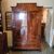 Elegant walnut wardrobe