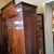 Elegant walnut wardrobe