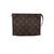 LOUIS VUITTON Pochette Vintage in Tela Col. Marrone Trousse de Toilette S