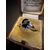 Platinum Ring with Sapphire and Diamonds