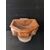 Raffinata acquasantiera in marmo rosso Verona - 33 x 31 cm