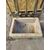 Magnifico lavandino in marmo botticino con particolare intarsio - 58 x 42 cm