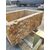 Magnifico lavandino in marmo botticino con particolare intarsio - 58 x 42 cm