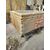 Magnifico lavandino in marmo botticino con particolare intarsio - 58 x 42 cm