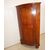 Antique walnut corner cabinet, 19th century