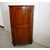 Antique walnut corner cabinet, 19th century