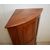 Antique walnut corner cabinet, 19th century