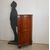 Antique walnut corner cabinet, 19th century
