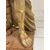 Winged angel in carved and gilded wood. Siena, 18th century. H 136 cm