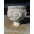 Sculpted marble vase
