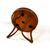 Walnut veneered table, 19th century