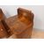 Pair of original Art Deco bedside tables in blond walnut and burr walnut, 1930-40