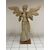 Winged angel in carved and gilded wood. Siena, 18th century. H 136 cm