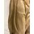 Winged angel in carved and gilded wood. Siena, 18th century. H 136 cm