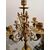 Gilt bronze clock and candelabra triptych, France, second half of the 19th century