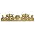 Grande fregio in legno laccato e dorato - M/1832 -