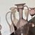 Antique Tritico in amethyst rose glass, 1920, Zecchin – Cappellin manufacture, Murano Venice.