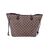 LOUIS VUITTON Borsa Shopper in Tela Col. Marrone Neverfull M
