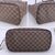 LOUIS VUITTON Borsa Shopper in Tela Col. Marrone Neverfull M