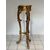 Carved and gilded wooden pedestal table. Lombardy, mid-19th century