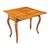 Olive wood veneered game table. Tuscany, 18th century.