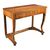 Walnut veneered wall console. Italy, first half of the 19th century.