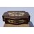 Carved, lacquered, and painted wooden jewelry box. Venice, 18th-19th century.