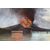Italian painter (19th century) - Gulf of Naples with Vesuvius in eruption.