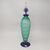 1970s Astonishing Green and Blue Bottle in Murano Glass By Michielotto
