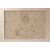 Italian draughtsman (18th-19th century) - Study for a writer.