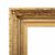 Carved and gilded wooden frame with pastiglia reliefs. Italy, late 19th century.