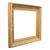 Carved and gilded wooden frame with pastiglia reliefs. Italy, late 19th century.