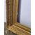 Carved and gilded wooden frame with pastiglia reliefs. Italy, late 19th century.