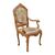 Carved wooden armchair. Venice, 18th century.