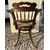Carved wooden office armchair. Likely manufactured by Thonet - Vienna, early 20th century.
