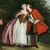 French Rococo painter (18th century) - Gallant scene in a landscape.