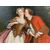 French Rococo painter (18th century) - Gallant scene in a landscape.