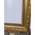 Empire style frame in carved and gilded wood. Italy, 19th century.