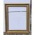 Empire style frame in carved and gilded wood. Italy, 19th century.